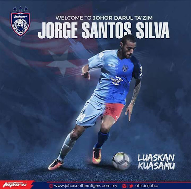Biodata Jorge Santos Silva Pemain Import Baharu JDT Biodata Jorge Santos Silva Pemain Import Baharu JDT