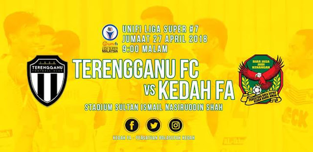 Live Streaming Terengganu FC vs Kedah 27.4.2018 Liga Super Live Streaming Terengganu FC vs Kedah 27.4.2018 Liga Super