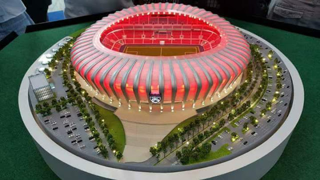 Gambar Rekabentuk Stadium Bolasepak JDT Baharu Gambar Rekabentuk Stadium Bolasepak JDT Baharu