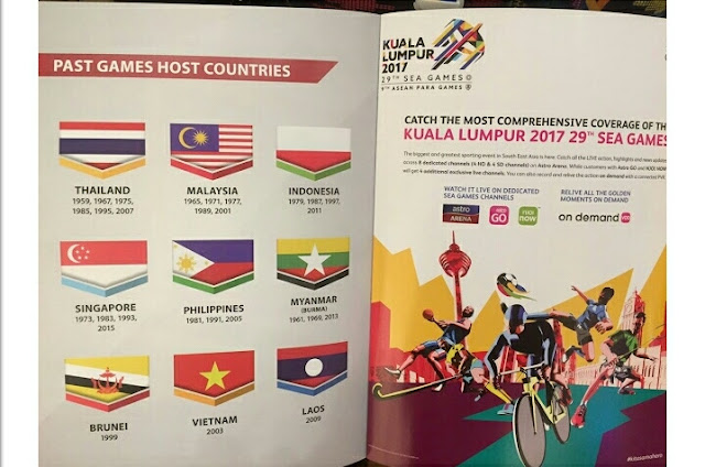 KJ Sendiri Tampil Mohon Maaf, Isu Bendera Indonesia Dicetak Terbalik Di Buku Sukan SEA 2017