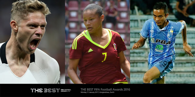 Undi Faiz Subri Top 3 FIFA Puskas Award 2016 Undi Faiz Subri Top 3 FIFA Puskas Award 2016
