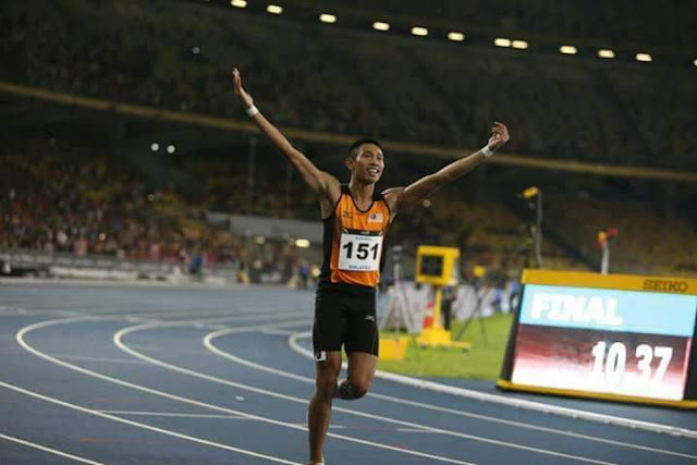 Acara Olahraga 200m Lelaki : Speedy Jantan Hanya Tempat Ke-4, Thevarr Gunasegaran Miliki Gangsa!