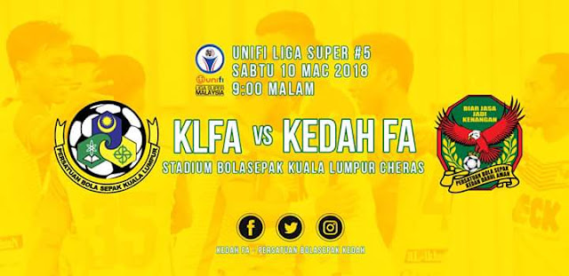Live Streaming Kuala Lumpur vs Kedah 10.3.2018 Liga Super Live Streaming Kuala Lumpur vs Kedah 10.3.2018 Liga Super
