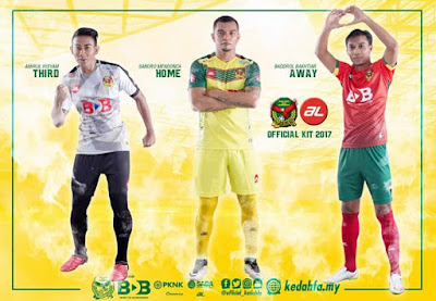 Senarai Jersi Pasukan Liga Malaysia 2017 Senarai Jersi Pasukan Liga Malaysia 2017